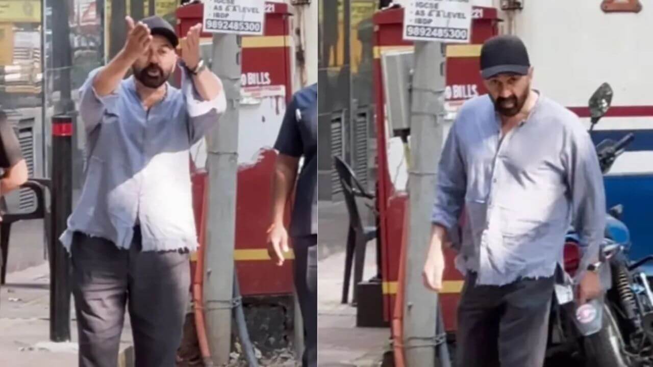 Sunny Deol Angry On Paparazzi : तुम्हांला लाज वाटतं नाही का?? पापाराझींवर सनी देओलचा संताप