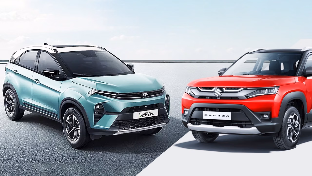 Tata Nexon की Maruti Brezza, रोज ऑफिसला जाण्यासाठी कोणती गाडी घेणं जास्त चांगलं?