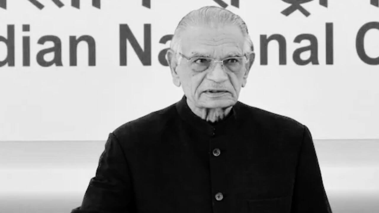 काँग्रेसचे दिग्गज नेते शिवराज पाटील चाकूरकरांचे निधन; वयाच्या 90 व्या वर्षी अखेरचा श्वास