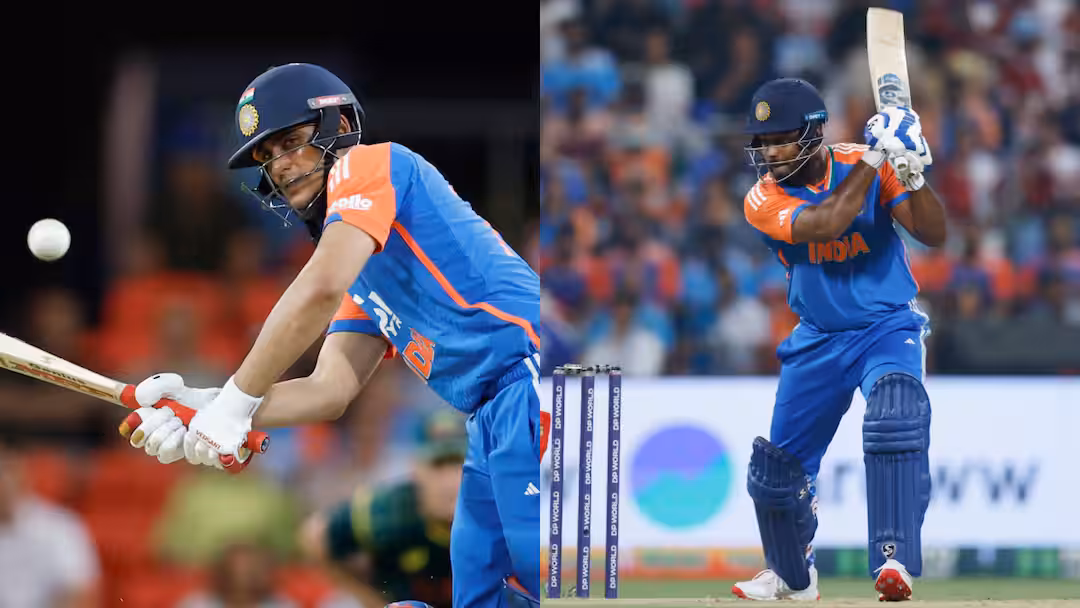 T20 आंतरराष्ट्रीयमध्ये गिलपेक्षा संजूचा रेकॉर्ड चांगला; तरीही सॅमसन बाहेर का?