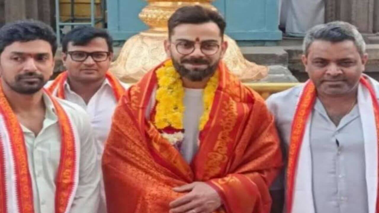 Virat Kohli Visits Simachalam Temple : आफ्रिकेवरील विजयानंतर कोहली थेट या मंदिरात पोहचला; भगवान विष्णूशी आहे संबंधित