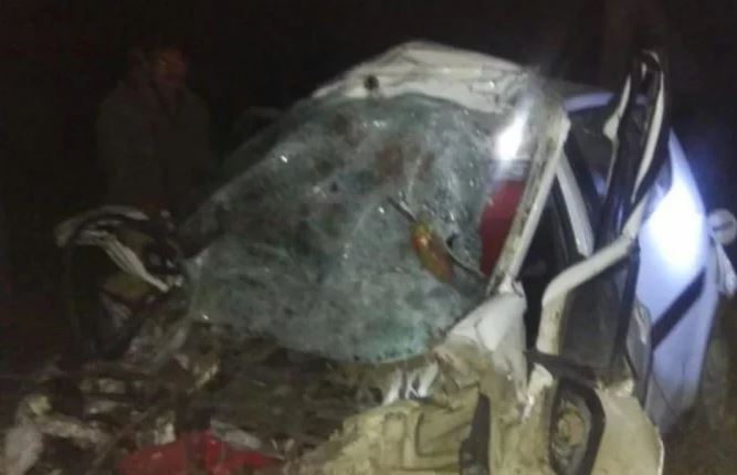 big-road-accident-in-koshambi-up-6-person-killed-from-sagar-