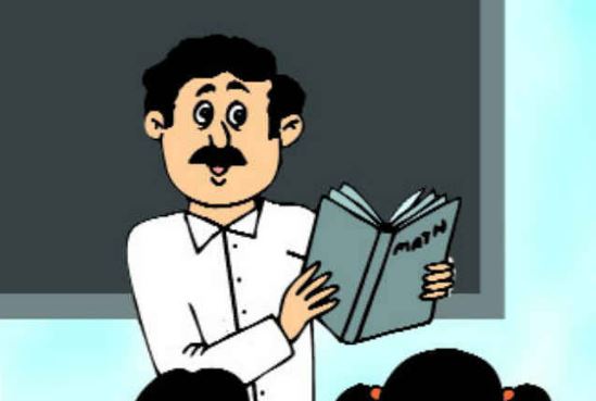 teacher-will-give-exam-with-Keeping-the-book-