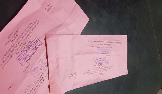 postal-ballot-found-in-PHQ-canteen-in-bhopal