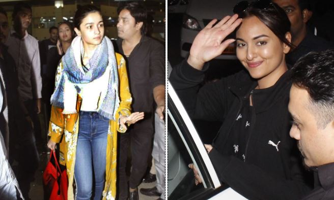 Because-of-Scindia-Alia-Sonnakshi-was-disturbed-exit-from-Entrance-Gate-in-bhopal-airport