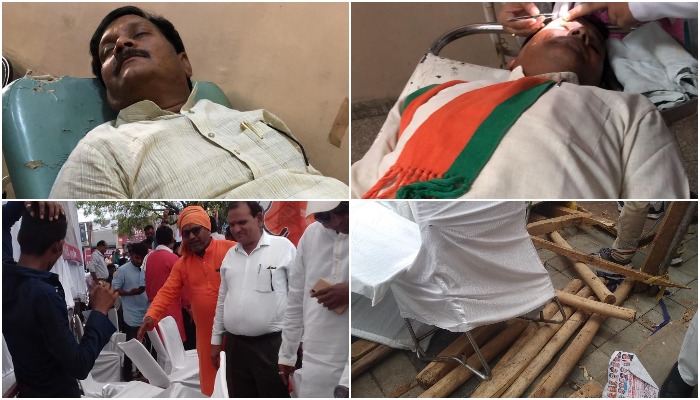 -bjp-mlas-got-injured-after-stage-collapsed-in-kisan-aakrosh-rally-In-indore