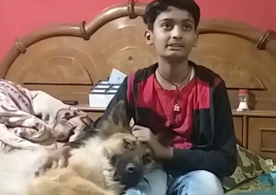 -Loyalty--The-fire-in-the-house-dog-save-13-year-old-Kanishka-life