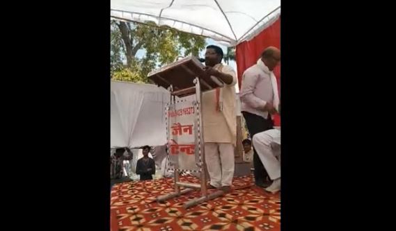 Congress-leader-Ghanshyam-Suryavanshi's-controversial-video-viral-on-social-media