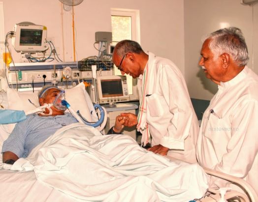 former-cm-kailash-joshi-admitted-in-hospital-of-bhopal-