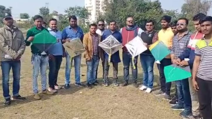 पूरे प्रदेश में पतंग उड़ाकर सीएए का मांगा समर्थन, भाजयुमो का अनूठा कार्यक्रम