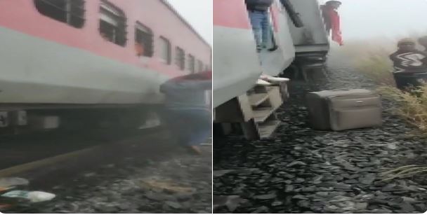 रेल हादसा: मालगाड़ी से टक्कर के बाद पटरी से उतरे लोकमान्य तिलक के 8 डिब्बे, 40 यात्री घायल