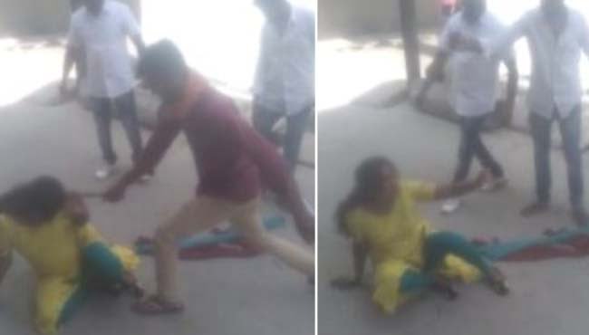 The-Dalit-woman-beat-up-by-dabang-in-bhopal-madhypradesh-