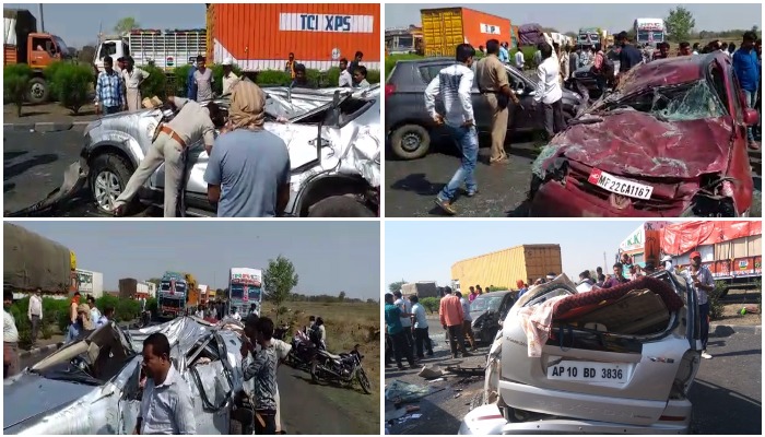 seoni-three-car-accident-national-highway-two-women-died--in-seoni