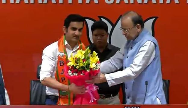 ex-cricketer-Gautam-Gambhir-joins-BJP-may-be-contest-election-on-this-seat