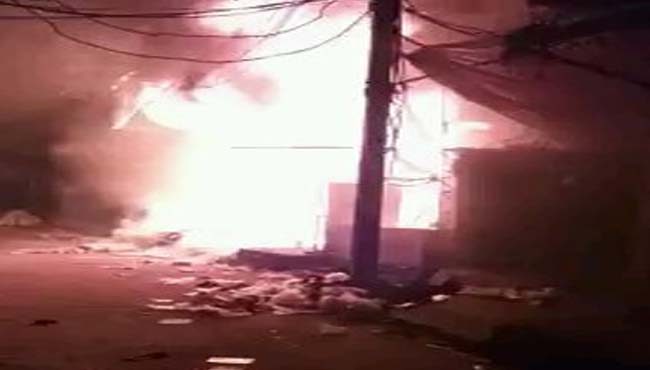 fire-in-Kerera-20-shops-burnt--loss-of-around-20-million