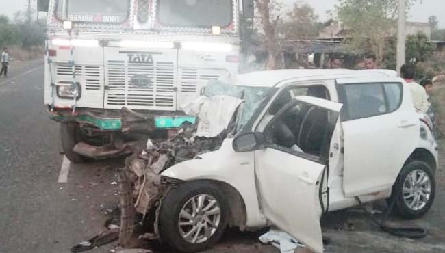 four-people-dead-of-indore-in-accident-in-jhalawar-rajasthan