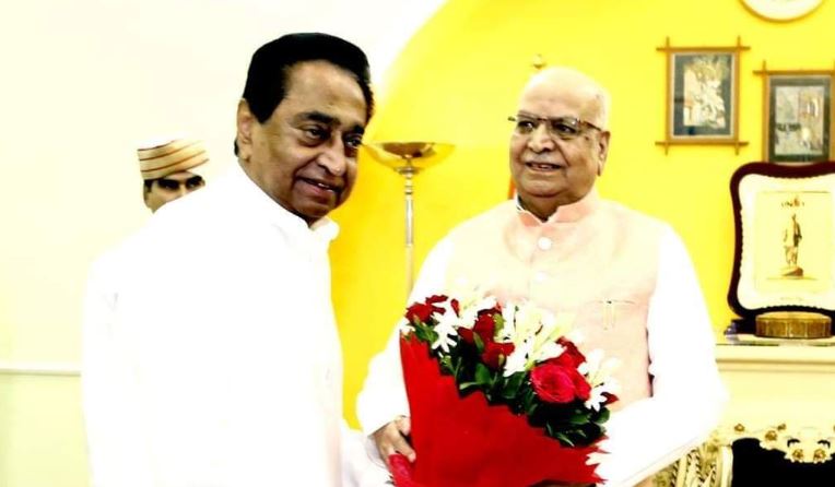 CM-kamalnath-meets-Governor-lalji-tandon-Discussion-of-Cabinet-expansion-again-high-