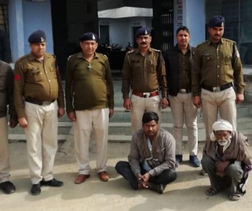 5-5 हजार रुपए के इनामी वारंटियों को किया गिरफ्तार
