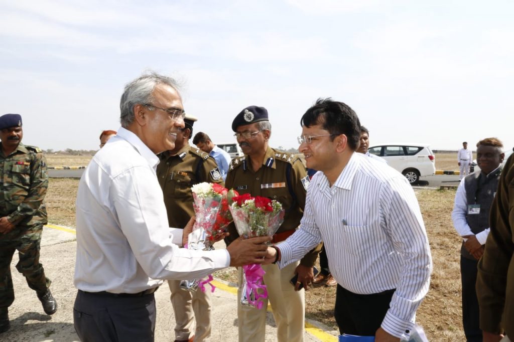 मुख्य सचिव एसआर मोहन्ती अल्प प्रवास पर पहुँचे जबलपुर