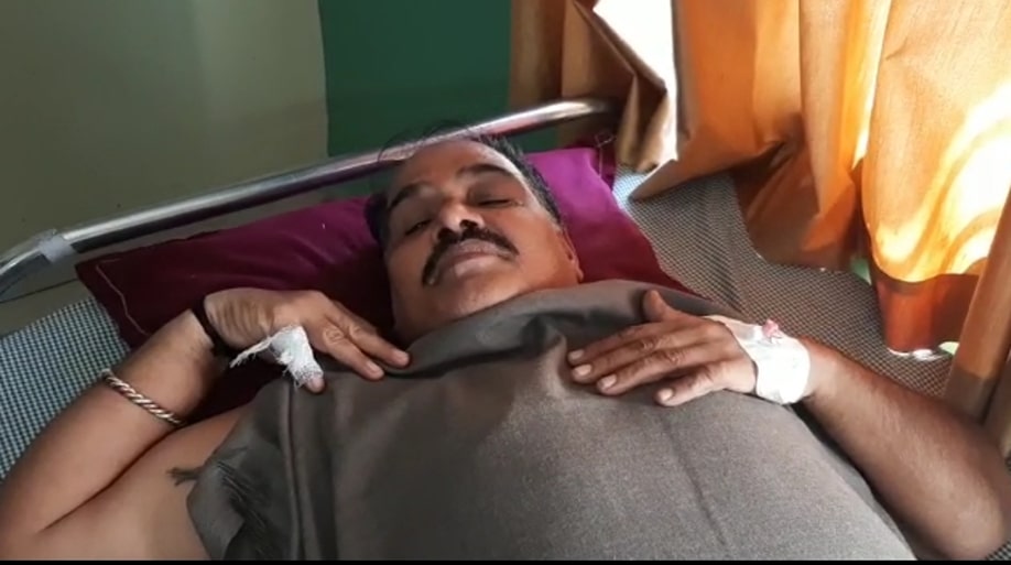 BJP अध्यक्ष का वाहन दुर्घटनाग्रस्त, अस्पताल में भर्ती, बाल बाल बचे नेता पुत्र