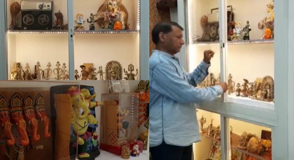 भगवान गणेश के इस भक्त के पास है 500 से ज्यादा विध्नहर्ता की प्रतिमाएं और 10 हजार से ज्यादा चित्रों का डिजिटल कलेक्शन