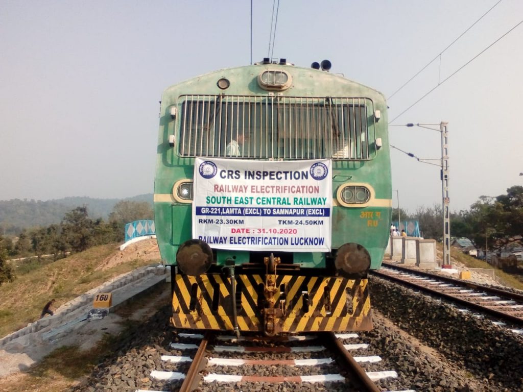 समनापुर से लामता के बीच 117 की स्पीड में दौड़ी स्पीड ट्रायल ट्रेन, अब हरी झंडी का इंतजार