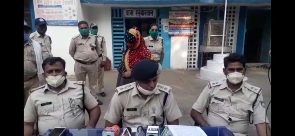 jabalpur police arrested murderer wife