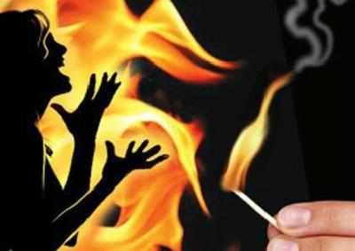 rape victim burnt herself in rewa
