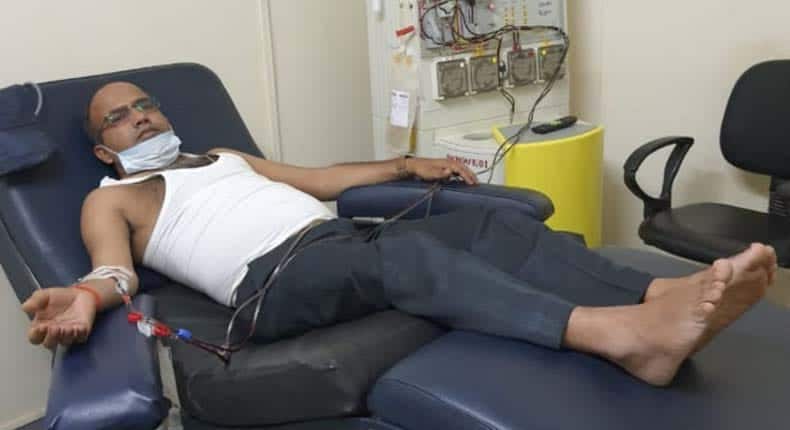 SINGRAULI के NRHM विभाग में पदस्थ राजकुमार पाण्डेय ने कोरोना संक्रमित के लिए किया प्लाज्मा डोनेट