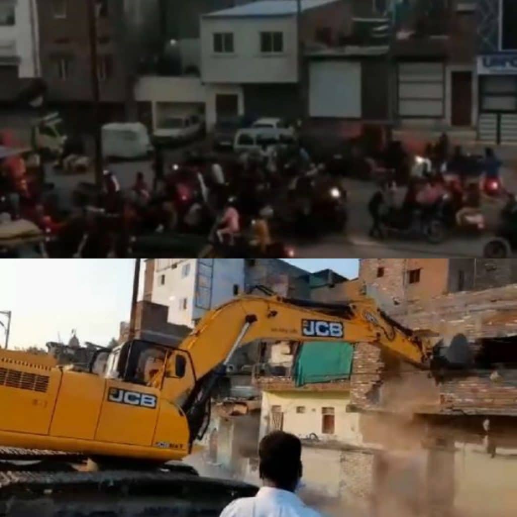 Ujjain : प्रशासन ने किए पत्थराव करने वालों के घर जमीनदोज़, काजी ने दी कलेक्टर को धमकी