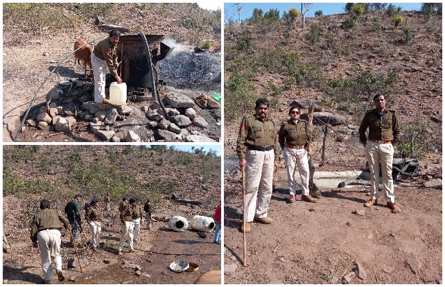 मुरैना में जहरीली शराब से मौत के बाद शिवपुरी जिले भर में ताबड़तोड़ कार्रवाई