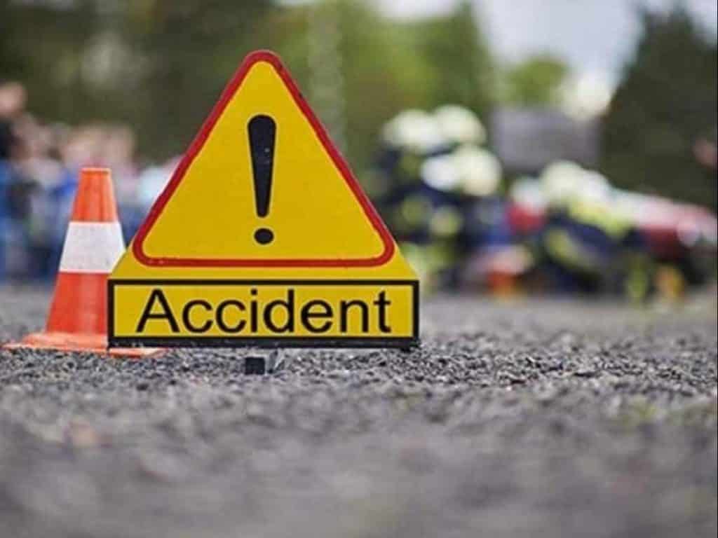 up road accident