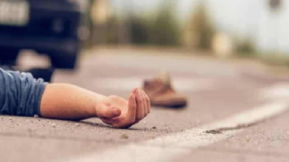 भीषण सड़क हादसा: तेज रफ्तार ट्रक ने पति-पत्नी और बच्ची को रौंदा, मौके पर मौत, ड्राइवर फरार