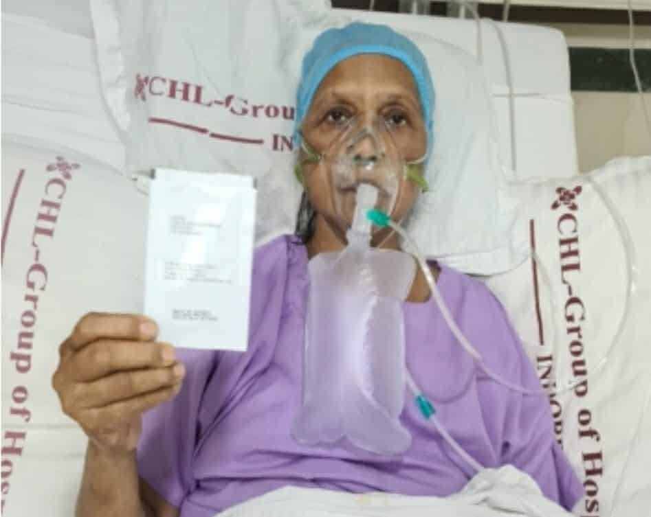70 साल की महिला मरीज को दी DRDO की 2-DG, ऑक्सीजन लेवल पहुंचा 94