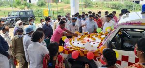 Alirajpur : विधायक मुकेश पटेल ने जनता को दी सौगात, 10 लाख रूपए की लागत वाली लाइफ सपोर्ट एंबुलेंस की भेंट