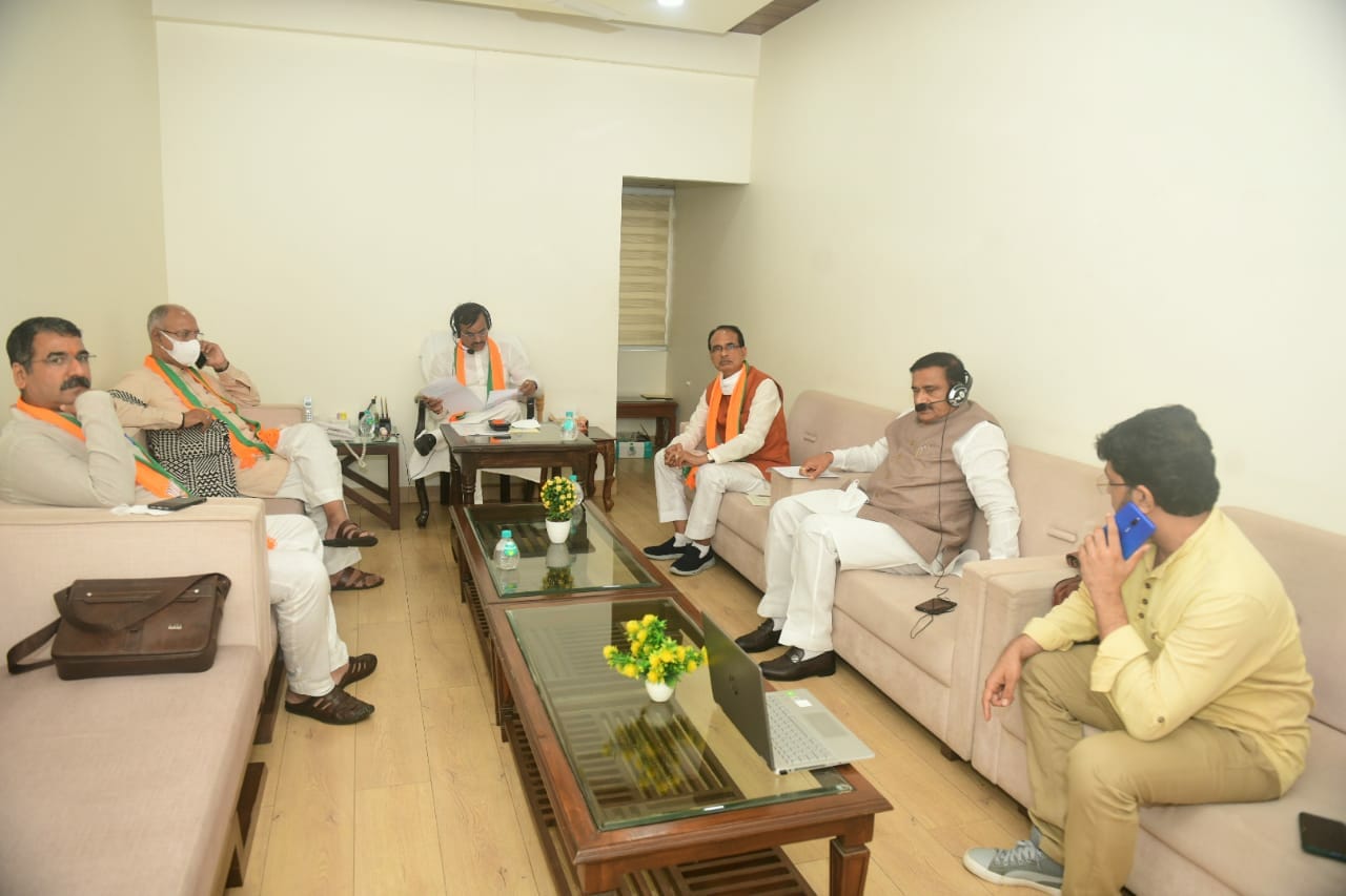 BJP Meeting: CM Shivraj ने ली मंत्री और विधायकों की बैठक, दिए यह महत्वपूर्ण निर्देश