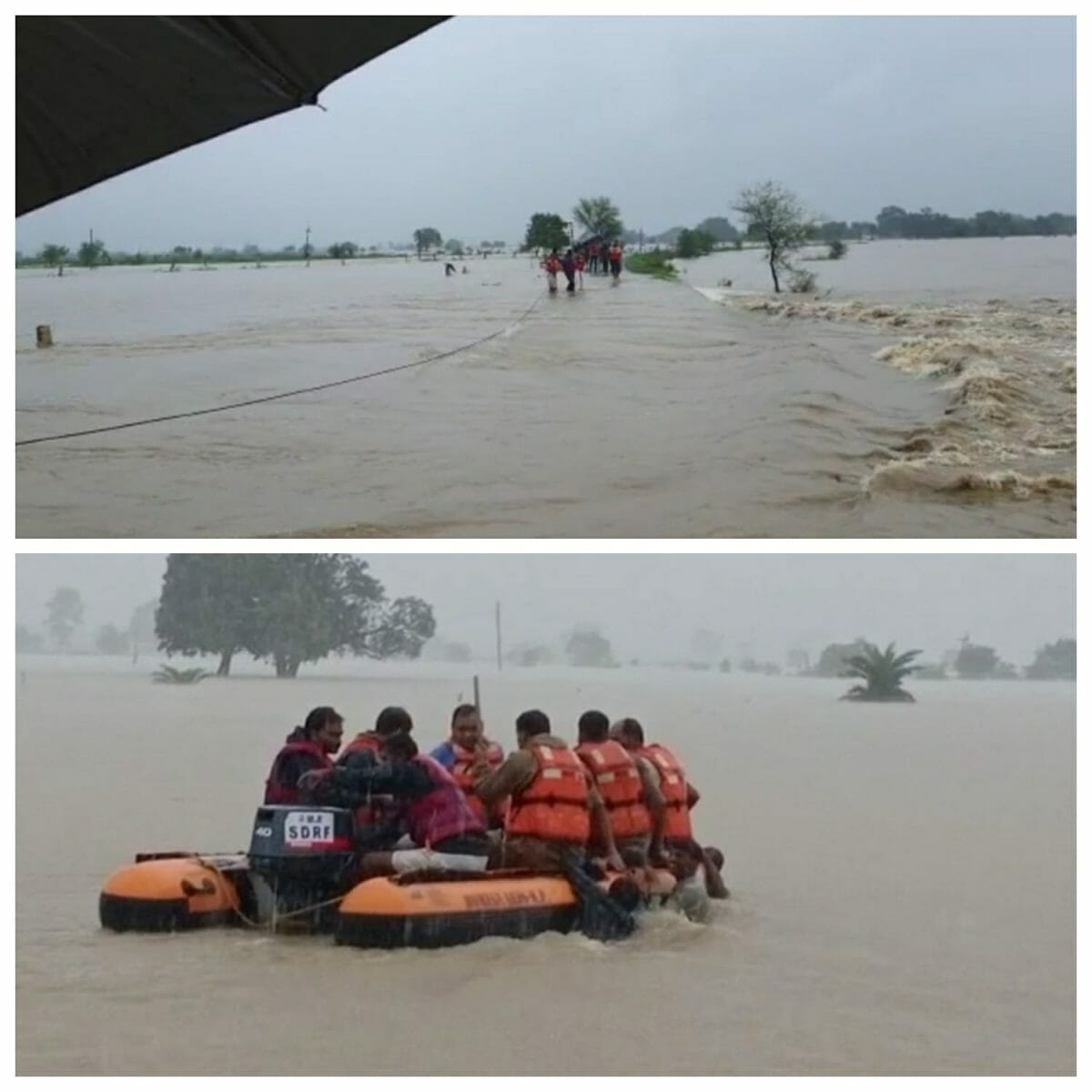 Shivpuri : मूसलाधार बारिश से बाढ़ जैसे हालात, रेस्क्यू जारी, सीएम ने केंद्र से मांगे हेलीकॉप्टर
