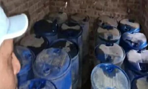 जबलपुर में STF की कार्रवाई, 10 हजार 500 लीटर का अवैध केरोसिन जब्त, ट्रकों में भरा जाता था