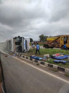 ujjian road accident