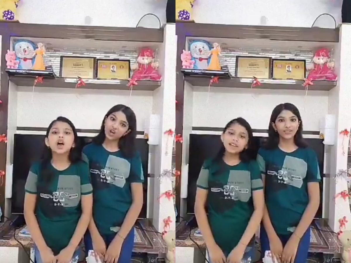 भोपाल की दो लड़कियों ने बनाया इंस्टाग्राम पर वीडियो, जो अब ट्विटर पर हो रहा वायरल