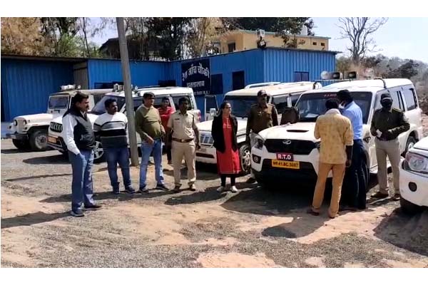 देवास : खनिज विभाग और परिवहन विभाग ने की बड़ी कार्रवाई, लाखों रुपए का वसूला जुर्माना