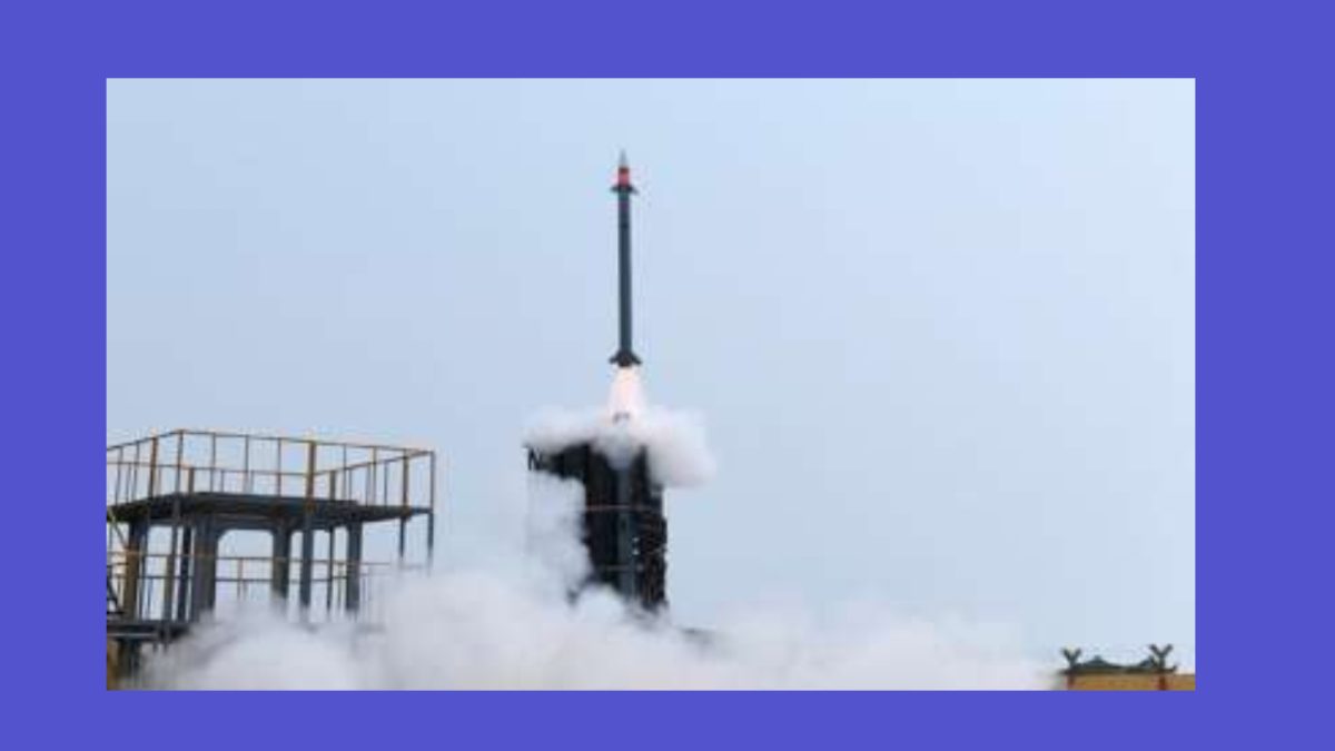 भारत को मिली बड़ी सफलता, सतह से हवा में मार करने वाली मिसाइल का सफल परीक्षण