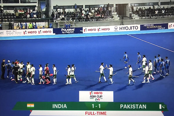Asia Cup 2022 : पाकिस्तान ने आखिरी एक मिनट में मैच को बराबरी पर रोका