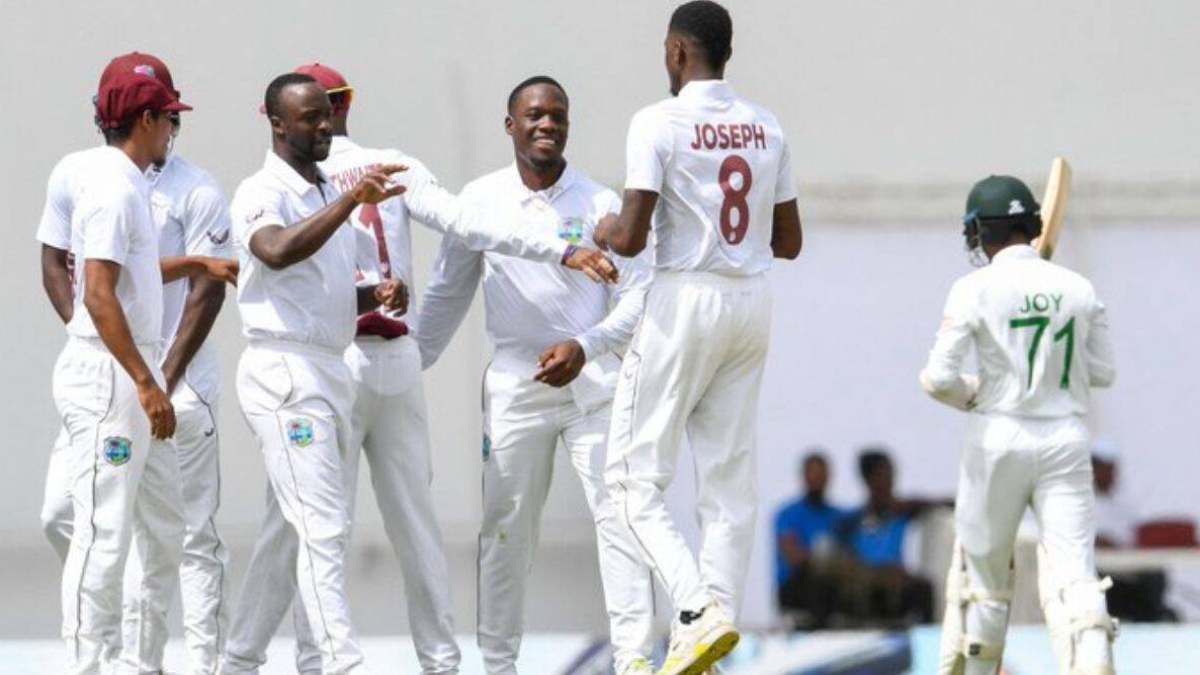 वेस्टइंडीज बनाम बांग्लादेश : विंडीज के गेंदबाजों ने ढहाया कहर, बांग्लादेश के 6 खिलाड़ी शून्य पर आउट