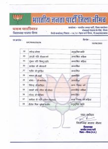 MP नगर निकाय चुनाव: नीमच में भाजपा ने जारी कर दी अपने पार्षद प्रत्याशियों की लिस्ट, सभी के नाम जाने यहाँ