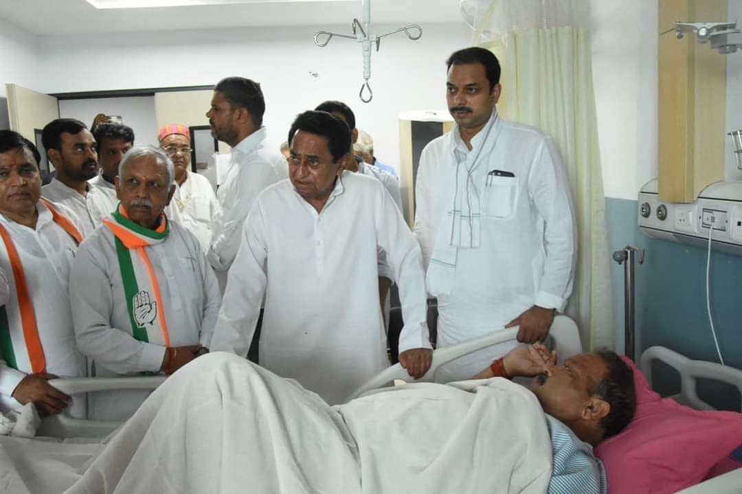 Gwalior : कांग्रेस विधायक अस्पताल में भर्ती, हालचाल जानने पहुंचे कमल नाथ