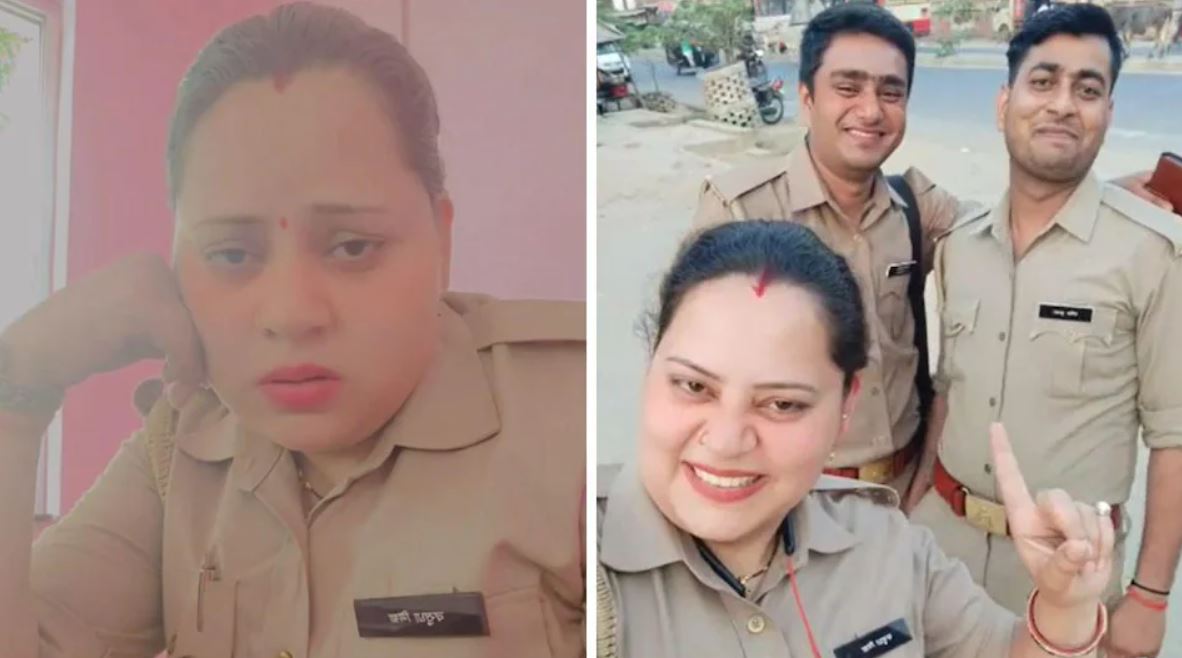 बॉलीवुड गानों पर थिरकना महिला पुलिसकर्मी को पड़ा महंगा, वीडियो वायरल होने के बाद हुई सस्पेंड