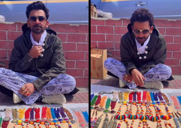 सड़क पर आर्टिफिशियल गहनों की दुकान लगा कर बैठे Sunil Grover, सोशल मीडिया पर छाया मजेदार वीडियो