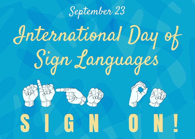 International Sign Language Day 2022 : जानिये इस साल की थीम, सीएम शिवराज ने दी शुभकामनाएं