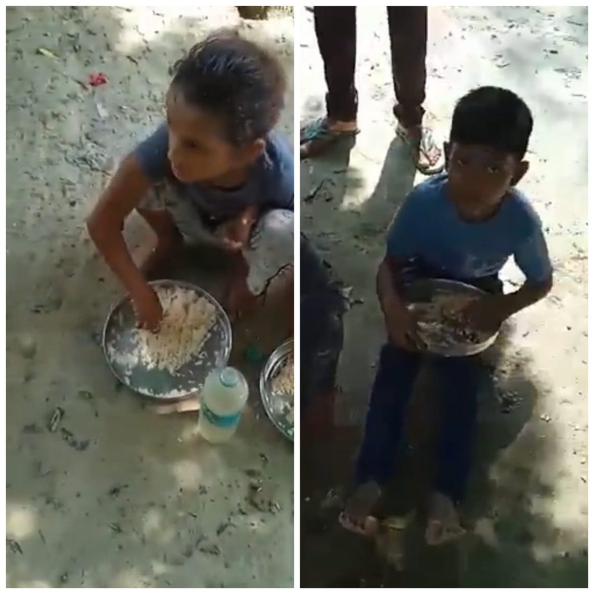 अयोध्या: मिड-डे मील में बच्चों को परोस दिया गया चावल और नमक, वीडियो वायरल होते ही प्रशासन में मचा हड़कंप